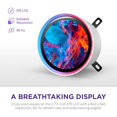 NZXT Kraken Elite v2 280mm RGB AIO CPU Liquid Cooler WT