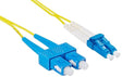 Belkin Singlemode Duplex 8.3/125 Fiber Optic Patch Cable (3 Meters, SC/LC)