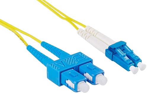 Belkin Singlemode Duplex 8.3/125 Fiber Optic Patch Cable (3 Meters, SC/LC)