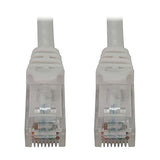 Tripp Lite Cat6a 10G Ethernet Cable, Snagless Molded UTP Network Patch Cable (RJ45 M/M), White, 10 Feet / 0.3 Meters, Manufacturer's Warranty (N261-010-WH)