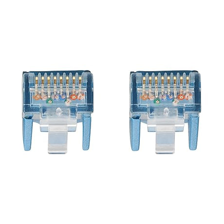 Tripp Lite Cat6 RJ45 PoE Gigabit Ethernet Cable, 3.3 Feet / 1 Meter, Flame-Resistant LSZH Jacket, Blue, Snagless, Power Over Ethernet, Male-to-Male, Patch LAN Cord, (N201L-01M-BL)