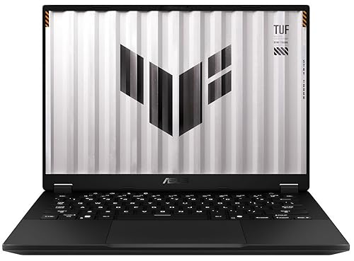 ASUS TUF Gaming A14 Copilot+ PC Gaming Laptop, 14” WQXGA 16:10 165Hz Display, AMD Ryzen™ AI 7 350 Processor, NVIDIA® GeForce RTX™ 5060, 16GB LPDDR5X, 1TB PCIe® Gen 4.0 SSD, Wi-Fi 6E, Windows 11 Home