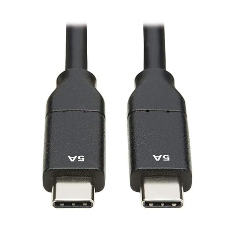 Tripp Lite USB Type C to USB C Cable USB 2.0 5A Rating USB-IF Cert M/M 3M (U040-C3M-C-5A)