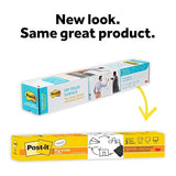 Post-it Dry Erase Whiteboard Film Surface for Walls, Doors, Tables, Chalkboards, Whiteboards, and More, Removable, Stain-Proof, Easy Installation, 8 ft x 4 ft Roll (DEF8X4), Model Number: DEF8x4