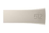 SAMSUNG BAR Plus 512GB - 400MB/s USB 3.1 Flash Drive Titan Gray (MUF-512BE3/AM) [Canada Version] 512GB Silver