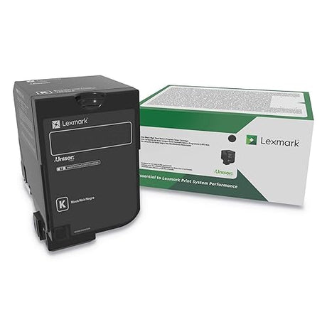 Lexmark High Yield Black Return Program Toner Cartridge for US Government, 25000 Yield (84C0HKG)