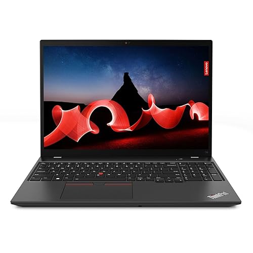 Lenovo ThinkPad T16 Gen 2 Intel Core i7-1355U, 16 WUXGA (1920 x 1200) IPS 300nits Touch Screen, 48GB RAM, 2TB SSD, Backlit KYB Fingerprint Reader, Windows Pro