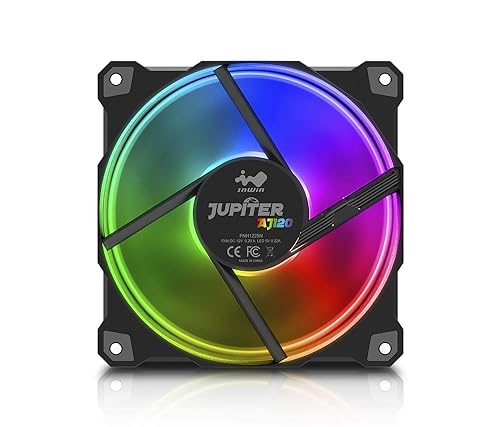 IN WIN Jupiter AJ120 High Air Flow Addressable RGB Fan Kit 120mm (Triple Pack) JUPITER AJ120 TRIPLE PACK