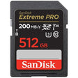 SanDisk Extreme PRO 512GB UHS-I U3 SDXC Memory Card