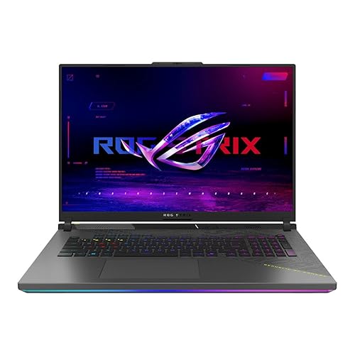 ASUS ROG Strix G18 (2025) Gaming Laptop, 18” 16:10 144Hz/3ms, NVIDIA® GeForce RTX™ 5060, AMD Ryzen™ 9 9955HX Processor, 16GB DDR5-5600, 2TB PCIe Gen 4 SSD, Wi-Fi 6E, Windows 11 Home, G814FM-DS95