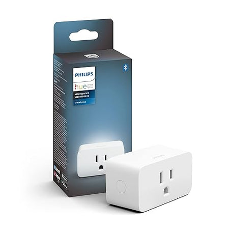 Philips Hue Smart Plug 1 Count (Pack of 1), White Smart Plug White 1 Count (Pack of 1)
