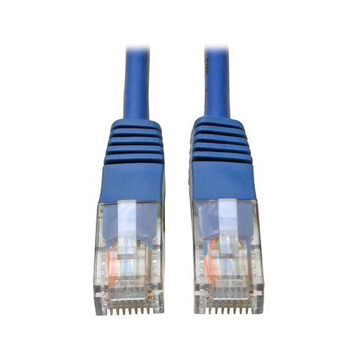 Eaton Tripp Lite Cat5e 350MHz Molded Patch Cable (RJ45 M/M) - Blue, 4-ft.(N002-004-BL)