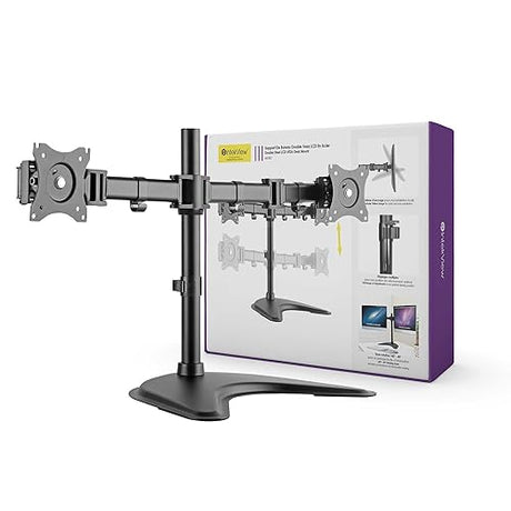 IntekView Freestanding Double Monitor Stand