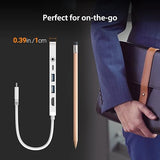 j5create USB-C Mini Hub - 4K HDMI, 2 x USB 3.1 5Gbps, microSD & SD Card Reader, 3.5mm Audio Jack, 60W PD Pass-Through Charging (JCD373)