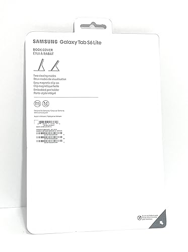 SAMSUNG - SAMSUNG TAB S6 LITE Book Cover Gray