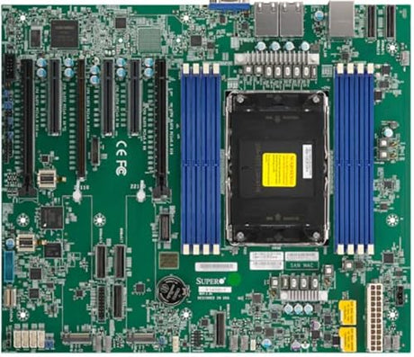 Supermicro X14SBM-TF Retail LGA-4710 Server Board | Xeon 6700/6500 | 2TB DDR5 RDIMM / 512GB MRDIMM | PCIe 5.0 x16/x8 & MCIO | Dual 10G LAN | 2X M.2 | TPM 2.0 | Intel TXT