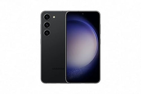 SAMSUNG Galaxy S23 5G (128GB, 8GB) 6.1" AMOLED, 50MP 8K Camera, Global Volte (International Model Fully Unlocked for AT&T, Verizon, T-Mobile, Global 5G) S911W (w/ 25W Fast Charger, Phantom Black)