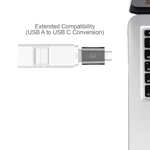 4pcs Female USB-A to Male USB-C Adapter