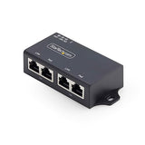StarTech.com 2-Port PoE+ Injector, 10/100/1000Mbps, PoE/PoE+ (802.3af/at), 4X 10/100/1000BASE-T RJ45, 30W, Wall Mountable