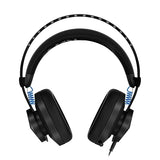 Lenovo Legion H300 Stereo Gaming Headset, Noise-Cancelling Mic, Memory Foam & PU Leather Earcups, Stainless Steel Headband, PC, PS4, Xbox One, Nintendo Switch, Mac, GXD0T69863, Black