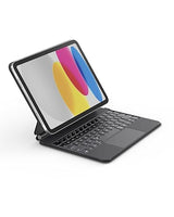 Belkin Pro Keyboard Case w/Magnetic Stand, Backlit Bluetooth Keyboard, Multi-Gesture Controls, Magnetic Apple Pencil Storage Compatibility, & Multimedia Keys for iPad 10th Generation 10.9 - Black