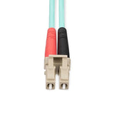 StarTech.com 20m (65ft) LC/UPC OM4 Multimode Fiber Optic Cable, 50/125, 100G, Low Insertion Loss, LSZH Fiber Jumper Cord