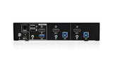 IOGEAR 2-Port 4K KVMP Switch with HDMI® Connection, USB 3.0 Hub, and Audio (TAA) GCS1932H