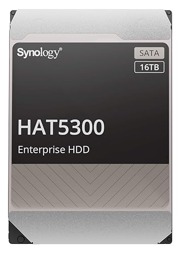 Synology HAT5300-16T Internal Hard Drive 3.5 16000 GB Serial ATA III
