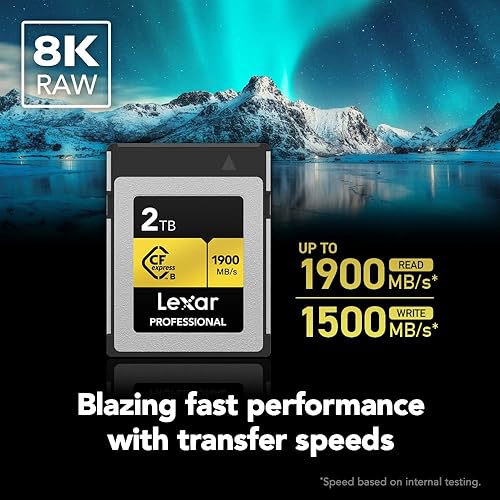 Lexar, Professional CFexpress Card, 2TB, Type B, GOLD Series