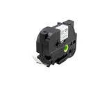 Brother HSe251E 21mm (0.82in) Black on White 3:1 Heat Shrink Tube