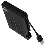 Apricorn Aegis Padlock 256 GB USB 3.0 SSD 256-Bit Encrypted (A25-3PL256-S256)