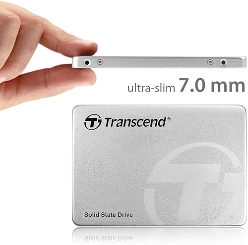 Transcend 1TB, 2.5 SSD370, SATA3, MLC, Aluminum case (TS1TSSD370S) 1 TB