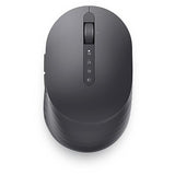 Dell MS7421W Premier Rechargeable Wireless Mouse - Bluetooth 5.0/2.4GHz Radio Frequency Connectivity, Optical LED Sensor, Mechanical Scroll, 7 Buttons, Programmable, Adjustable DPI - Graphite Black