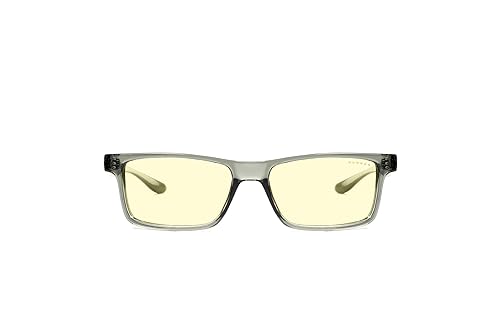 Gunnar - Premium Gaming and Computer Glasses - Blocks 35-98% Blue Light - Vertex Amber Gray Crystal