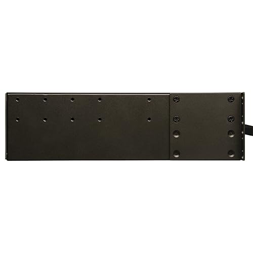 Tripp Lite PDUMNH30 Monitored PDU 120V 30A 2U RM L5-30P Input 10ft Cord (16) 5-15 20R Outlets SNMP Web Card (Black) 120 Volts (Standard)