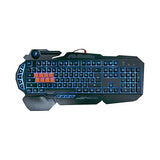 BLOODY B318 8-Key Light Strike (Lk) Semi Optical Mechanical Gaming Keyboard – 9 Dedicated Macro Keys - 3 Color LED Backlit – 8 Lk Black Switch