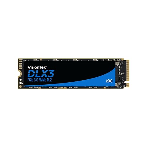 VisionTek 256GB M.2 2280 NVME DLX3 PCIe Gen3 x4-901554