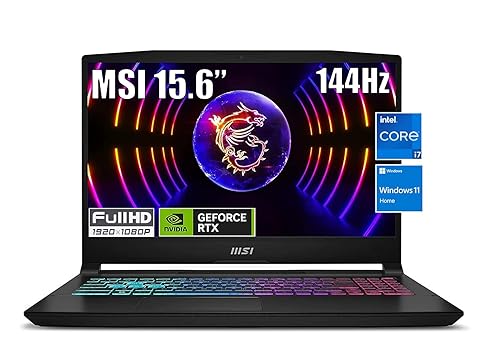 MSI Katana 15.6 Gaming Laptop, 144Hz FHD IPS, Intel Core i7-13620H (Beats i9-12900H, up to 4.9GHz), NVIDIA GeForce RTX 4060, 64GB DDR5 RAM, 2TB SSD, Backlit, Windows 11h, With 5ave Accessories Bundle