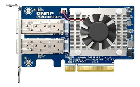 QXG-25G2SF-E810 Two Port 25GbE Network Card with FEC ensuring Reliable Data Transfer Enterprise-Level Networks