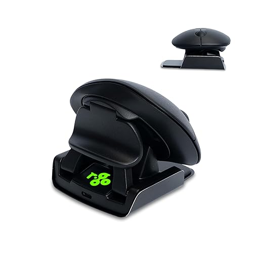 R-Go Twister Ambidextrous Mouse, Foldable design, Ergonomic vertical, With Break Software, Duo connection(Bluetooth&usb C), Silent Click, Prevents Tennis Elbow/RSI, For Windows/Mac, Black