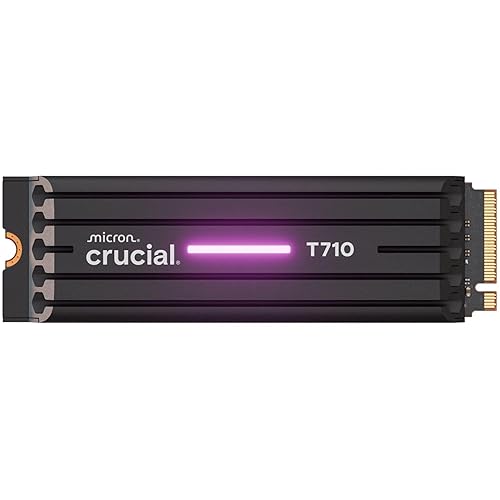 Crucial 4TB T710 SSD with Heatsink