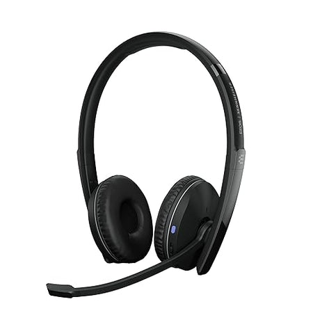 EPOS | Sennheiser Adapt 261 (1000897) Dual Sided Headset, Wireless, Dual-Connectivity Bluetooth, USB-C Dongle Included, UC Optimized and Microsoft Teams Certified, Black Dual Sided USB-C