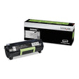 Lexmark 50F0H0G 500HG MS310 MS312 MS315 MS410 MS415 MS510 MS610 Toner Cartridge (Black) in Retail Packaging