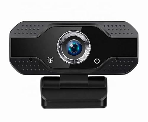 Full HD 1080p Webcam with a Built-In Noise Isolating Mic and 120d Auto Focus, for Conferences/Online Teaching/Business Meetings, Plug-n-Play, SONIX chip, WIN7/8/10, MacOS, ChromeOS, Android compatible, 1 year warranty