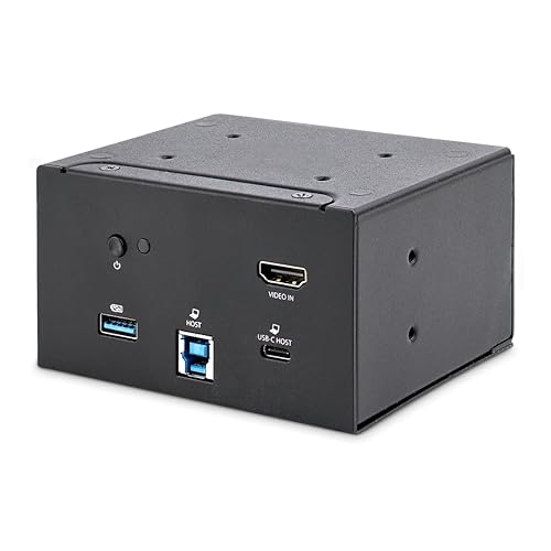 StarTech.com 4K USB-C or USB-A Docking Station Module for Conference Table Connectivity Box - 4K HDMI - 60W USB-C Power Delivery, 4X USB, RJ45 (MOD4DOCKACPD) USB-C Docking Station module