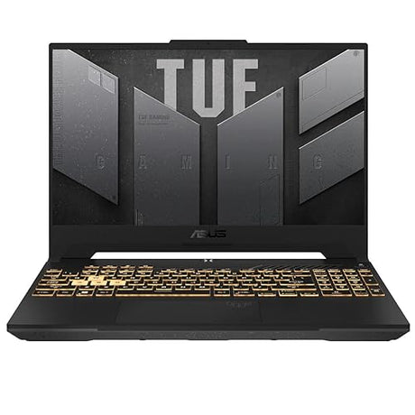 ASUS TUF Gaming F15 (2022) Gaming Laptop, 15.6” FHD 144Hz Display, GeForce RTX 3050, Intel Core i5-12500H, 16GB DDR4, 512GB PCIe SSD, Wi-Fi 6, Windows 11, FX507ZC-ES53,Mecha Gray 15.6 Inches