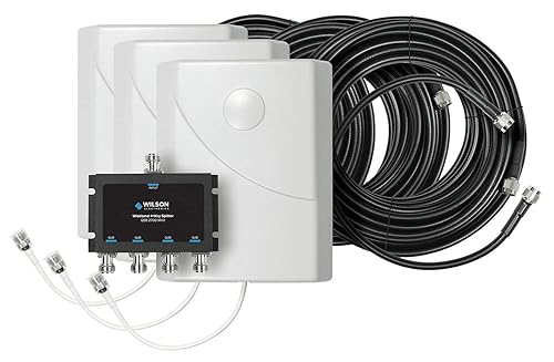 weBoost Wilson Electronics Triple Antenna Expansion Kit, 50 Ohm – 309908, 50 Ohm Triple Antenna Expansion Kit