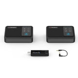 AVerMedia Conference Room Microphone, Microphone Wireless Expansion Kit, External Microphone for Laptop, Portable Mic with AI Noise Reduction &360° Voice Pickup - AW111