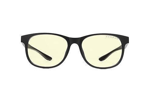 Gunnar Optiks Gunnar - Blue Light Gaming Glasses for Kids 12+ Amber Lens Onyx Frame