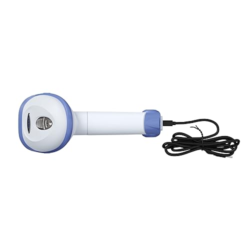 Ambir BR100 USB Barcode Scanner: 1D, 2D, PDF417, & QR. Supports Win, Mac, Linux, Android. Plug&Play, White